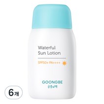 궁중비책 워터풀 선로션 SPF50+ PA++++, 80g, 6개