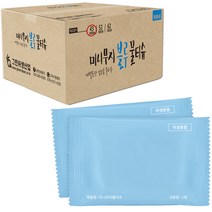그린위생산업 미니무지 블루 1매포장 물티슈, 1개입, 2000개