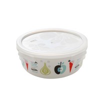 젠한국 런치 ISAK 원형 밀폐용기 800ml, 1개, 단품