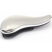 머리빗 헤어 브러쉬, 실버, 1개