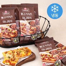 서울우유 서울피자관 불고기치즈 미니피자 (냉동), 95g, 6개입