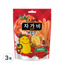 해태제과 자가비 케첩맛, 45g, 3개
