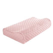 블룸소셜 메모리폼 경추베개, 핑크