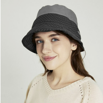 크로커다일 모자 퀄팅자수벙거지