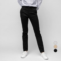 캐럿 남성용 데일리 면 치노 팬츠