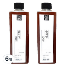 [윤지영] 간장, 500ml, 6개