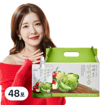 이너셋 사과 품은 양배추즙, 100ml, 48개