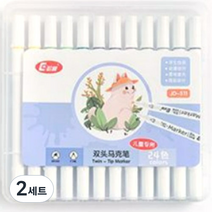 시토닉 유성 칼라 마카 펜세트, 24색, 2세트