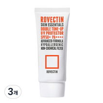 로벡틴 무기자차 더블 톤업 선크림 SPF50+ PA++++, 50ml, 3개