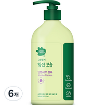 그린핑거 힘센보습 인텐시브 샴푸, 500ml, 6개