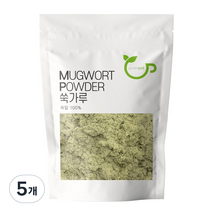 그린팟 쑥 가루, 5개, 300g, 300g