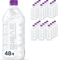 몽베스트 위드어스 무라벨 생수, 48개, 1L