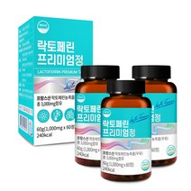 웰리즈 락토페린 프리미엄정 60p, 60정, 3개