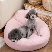 딩동펫 강아지 고양이 포그미 빈백방석, 핑크