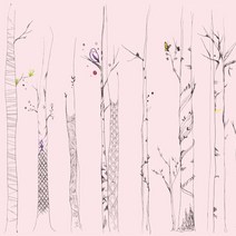 포인트벽지 52hb405203, 낫필링드로잉