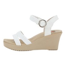 단골언니 여성용 푸딩 아쿠아 웨지샌들 7cm