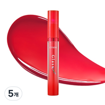 에뛰드 글라스 루즈 립틴트 3.2g, RD302 로즈인퓨전, 5개