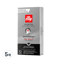 일리 네스프레소 호환 캡슐커피 포르테, 5.7g, 50개