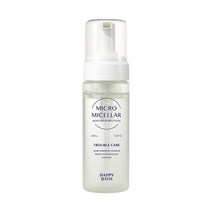 해피바스 마이크로미셀라 트러블케어 버블 폼, 5.07oz, 150ml, 1개