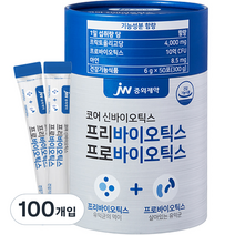 JW중외제약 코어 신바이오틱스 프리바이오틱스 프로바이오틱스, 300g, 2개