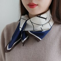 바비수 쁘띠 그레인 에이치 스카프