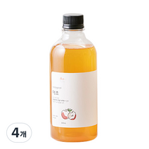 순희엄마 애초 사과 식초, 500ml, 4개