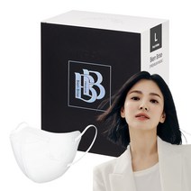 비앙브리제 프리미엄 방역용 마스크 대형 KF94, 리얼 화이트, 1개, 25개입