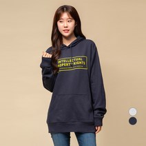 캐럿 남녀공용 릴렉스핏 그래픽 후드 티셔츠 UL01AA