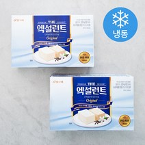 [구구미니] 빙그레 더엑설런트 오리지널 아이스크림 (냉동), 800ml, 2개