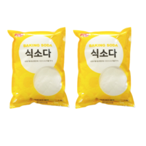 청은 식소다, 1kg, 2개