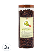 증안리약초마을 전통비법 볶은 옥수수차, 500g, 3개, 3개