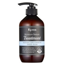 키렌 모이스처 네이처 데일리 퓨어 트리트먼트, 500ml, 1개