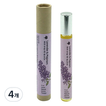 힐링팜스 라벤더 마조람 펄스포인트 아로마테라피, 12ml, 4개