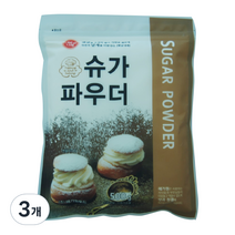 해가원 햇살나래 슈가파우더, 500g, 3개