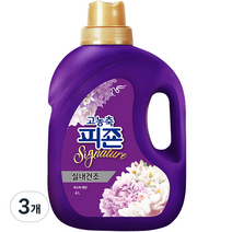 피죤 고농축 시그니처 섬유유연제 미스틱레인 본품, 4L, 3개