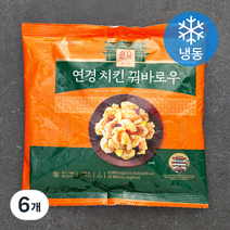 프레시지 연경 치킨 꿔바로우 (냉동), 6개, 340g
