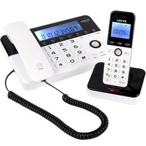 [벽걸이유무선전화기] 대명전자통신 CID 슬림형 벽걸이 유선전화기, DM-720, 핑크