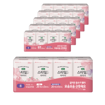 디펜드 여성용 스타일 요실금 라이너 무향 롱 28매입 x 3팩 + 바이올렛향 롱 28매입 세트, 6세트