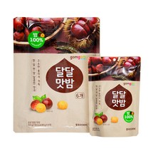 곰곰 달달 맛밤, 80g, 6개입