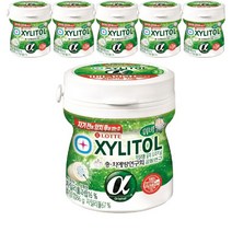 롯데 자일리톨 알파 오리지날, 86g, 6개