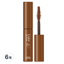 에뛰드 New 청순 거짓 브라우 카라 4.5g, 4호 내추럴브라운, 6개