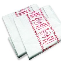 모칸도 마트 비닐 봉투 흰색 6호 100p, 2개