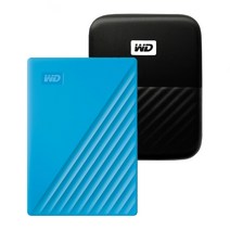 [wd외장하드] WD Elements Portable 휴대용 외장하드 + 파우치, 1TB, 블랙