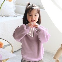 꼰띠키즈 아동용 피날레 기모 맨투맨
