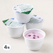 떠먹는 불가리스 요거트 블루베리 4개입, 340g, 4개