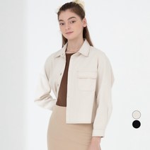 ELLE GIRL 여성용 아웃포켓 스티치 셔츠