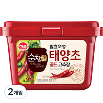 순창궁 태양초골드 고추장, 500g, 2개