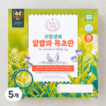 조인 무항생제 목초의 여왕 알팔파 목초 대란 1300g, 25구, 5개