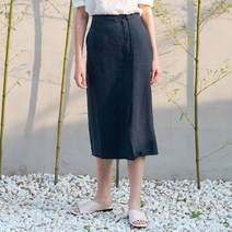 아트레 LINEN SLIT SKIRT