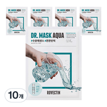 로벡틴 아쿠아 수분 마스크팩, 1개입, 10개
